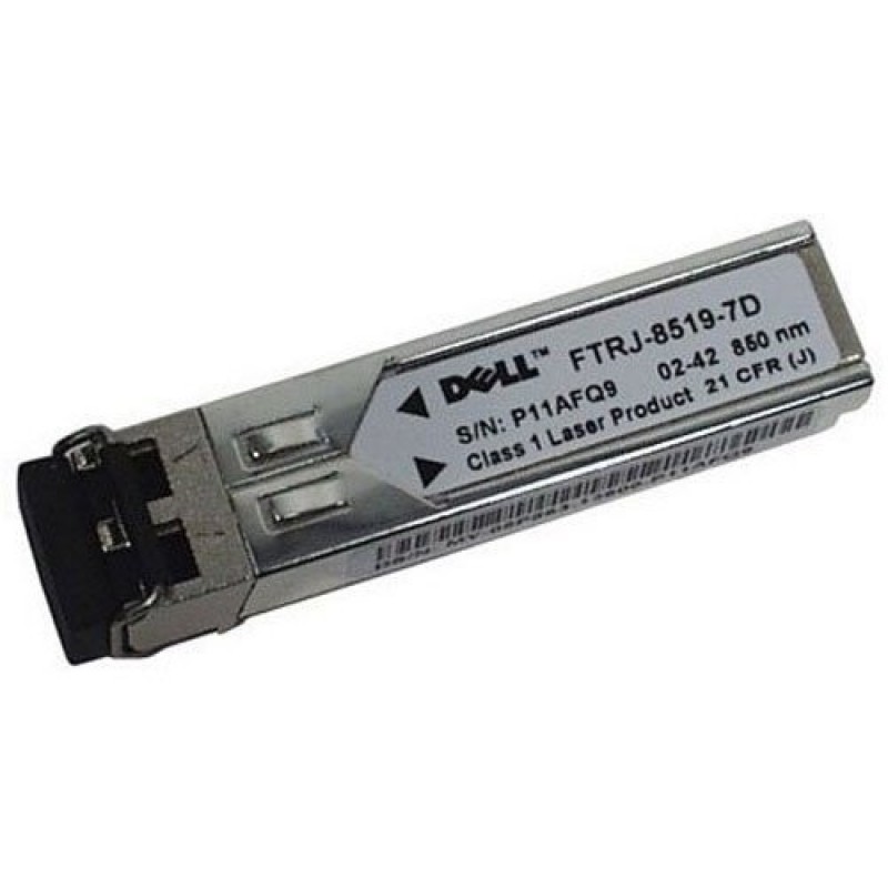 Dell Networking, Transceiver, SFP, 1000BASESX, 850nm Wavelength, 550m